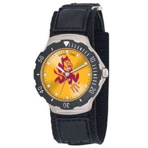   Sun Devils Game Time Agent Velcro Mens NCAA Watch
