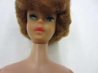 Vintage 1961 1962 Mattel #850 BROWNETTE BUBBLECUT Barbie Doll Brown 