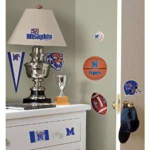  University of Memphis Peel & Stick Wall Decals Everything 