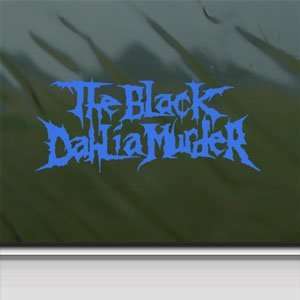  The Black Dahlia Murder Blue Decal Truck Window Blue 