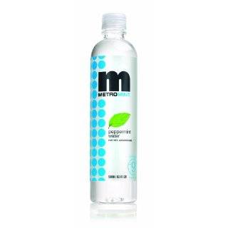 Metromint Water, Peppermint, 16.9 Ounce Bottles (Pack of 12) by 