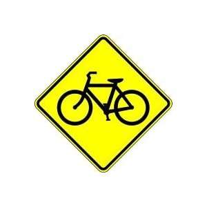  BICYCLE CROSSING PICTORIAL Sign   24 x 24 .080 High 