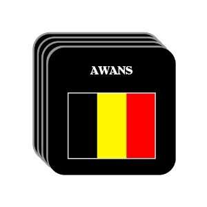  Belgium   AWANS Set of 4 Mini Mousepad Coasters 