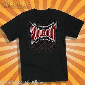   CHRISTIAN ADULT T SHIRT SOULED OUT MMA TAPOUT UFC Kerusso Faith Gear