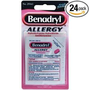  Handy Solutions Benadryl Allergy 2ct., 2 tab Packages 