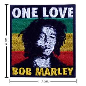  3pcs Bob Marley a Reggae Ska Band Logo IX Embroidered Iron 