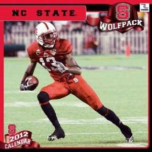  NC State Wolfpack 2012 Wall Calendar 12 X 12 Office 