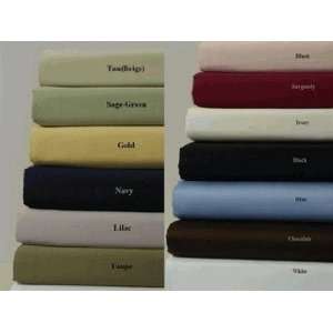  300tc Super Single Solid Waterbed Sheets With Pole 