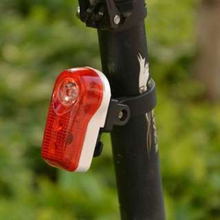 Cycling Bike Bicycle Rear Light Bright 3 Red LED Safety Taillight Lamp 