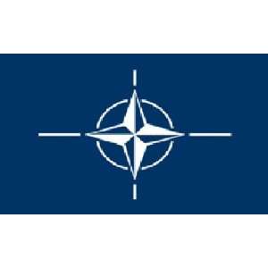  NATO   Nato   3ft x 5ft Printed Printed Polyester Flag 