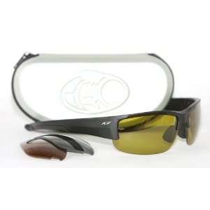  H3o Ice Angler Fishing Sunglasses with 3 Replaceable 