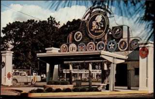 1960s FRONT GATE US NAVY 7th ATLANTIC FLEET SEABEES BASE, GULFPORT, MS 