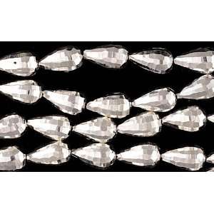  Sterling Faceted Drops (Price Per Line)   Sterling Silver 