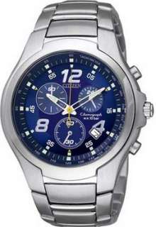 Mens Citizen Steel Chronograph Watch AN7017 51L  