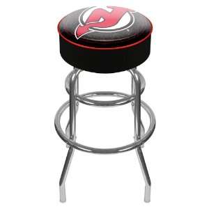  NHL New Jersey Devils Padded Bar Stool 