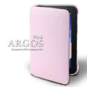  Galaxy Tab Leather Case Argos Series [Pink] Cell Phones & Accessories