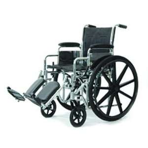  Standard DX Wheelchair with Padded Legrests 18 Health 