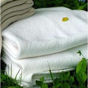 Sahara Full White Cotton Bed Blanket 083