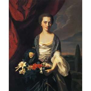   John Singleton Copley   24 x 30 inches   Mrs. Woodbury Langdon (Sara