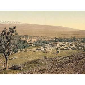   General view Baalbek Holy Land (i.e.Ba02bblabakk Lebanon) 24 X 18