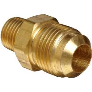   Metals Brass Tube Fitting, Half Union, 1/4 Flare x 1/8 Male Pipe