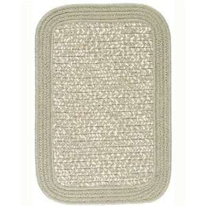  Colonial Mills Bamboozle Janelle Twill Braided Rug Grey 