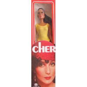  MEGO Cher Doll in Yellow Bathing Suit w Styling Hair (1976 