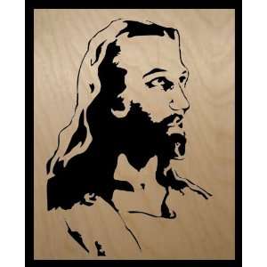  Jesus Christ By Scroll Saw Pictures   8 X 10 X 1/4 