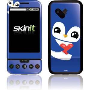  Blue Love Penguin skin for T Mobile HTC G1 Electronics