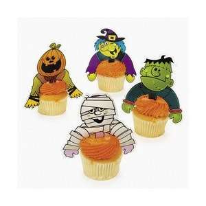  BOO BUNCH CHARACTER CUPCAKE PICKS (2 DOZEN)   BULK Toys 