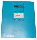 Hurco Autobend IV Two Axis Single Drive Promecam Manual