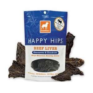 Dogswell Happy Hips Beef Liver Dog Treats 5 oz pouch  Pet 