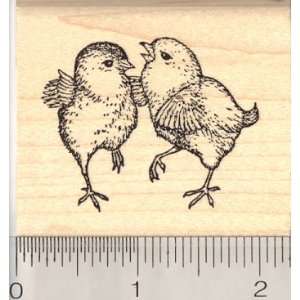  Baby Chicks Rubber Stamp Arts, Crafts & Sewing