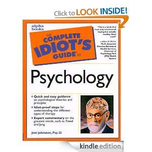 UC_The Complete Idiots Guide to Psychology Joni E. Johnston Psy.D 