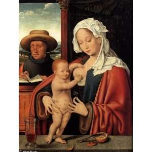  Hand Made Oil Reproduction   Joos van Cleve   24 x 32 