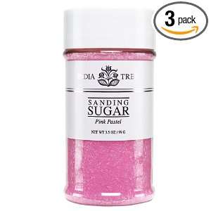 India Tree Sugar, Pink Pastel, 3.5 Ounce (Pack of 3)  