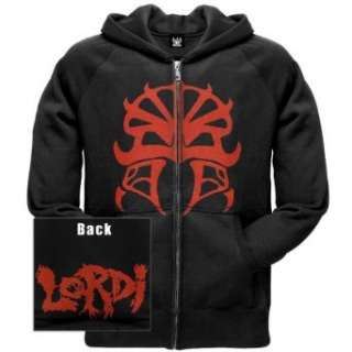  Lordi   Red Mask Zip Up Hoodie Clothing