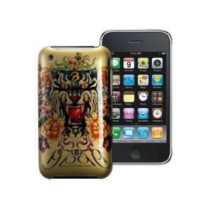  Masque Snap on Back Cover for Iphone 3 3g 3gs in Tiger 