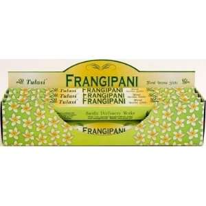 Tulasi Incense Frangipani 20 Stick Hex Pack