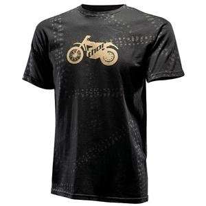  Thor Motocross Gamma T Shirt   X Large/Black Automotive