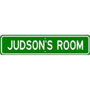  JUDSON ROOM SIGN   Personalized Gift Boy or Girl, Aluminum 
