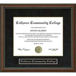  Calhoun Community College Diploma Frame