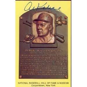  Al Kaline Autograph/Signed Baseball HOF Plaque Sports 