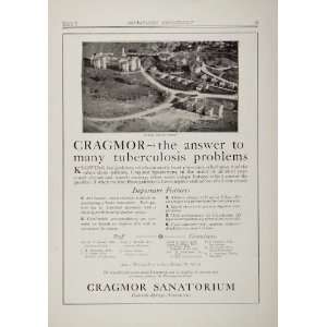  1929 Ad Cragmor Sanitarium Tuberculosis TB Colorado 