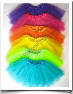 BRITE RAINBOW TUTUS OSFA NWT SAME DAY SHIPPING  