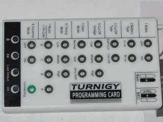 TURNIGY speed control BESC Programming Card nip  