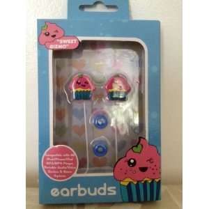  Sweet Gizmo Earbuds Cupcake Electronics