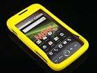 Yellow Double Layered Hard Case Huawei Ascend M860  