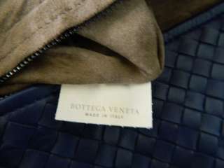 Authentic New Bottega Veneta Sapphire Intrecciato Nappa Tote FREE 
