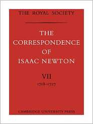 The Correspondence of Isaac Newton, Vol. 7, (0521085977), Isaac Newton 